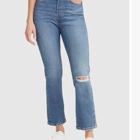 Levi's Denim - Levi’s Wedgie Straight High Rise Denim Jean Ankle Length waist 32